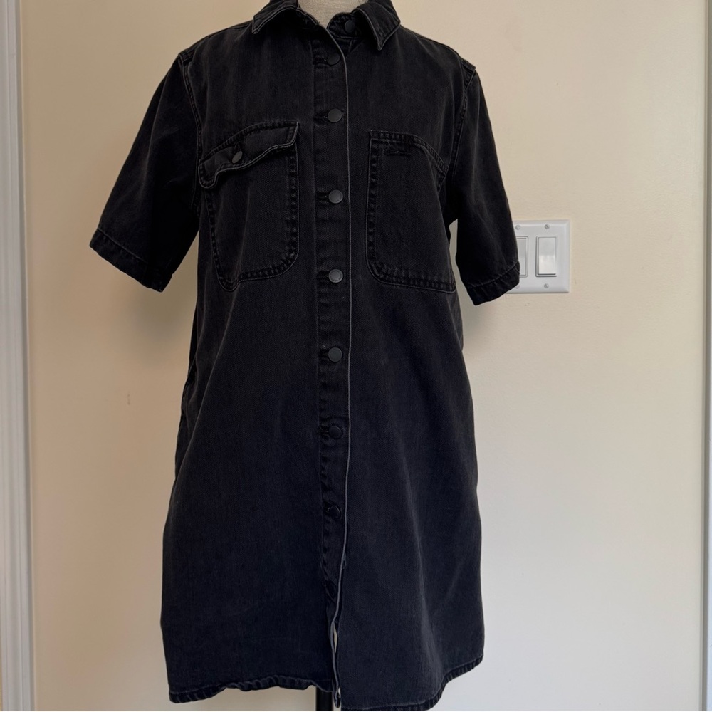 Universal Thread Black Denim Dress NWOT
